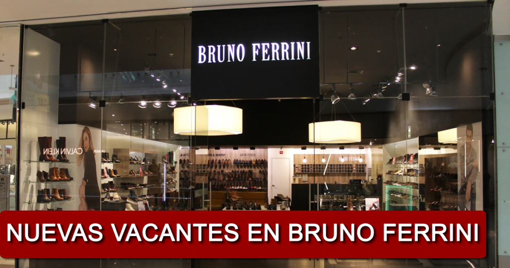 Vacantes Disponibles para Bruno Ferrini