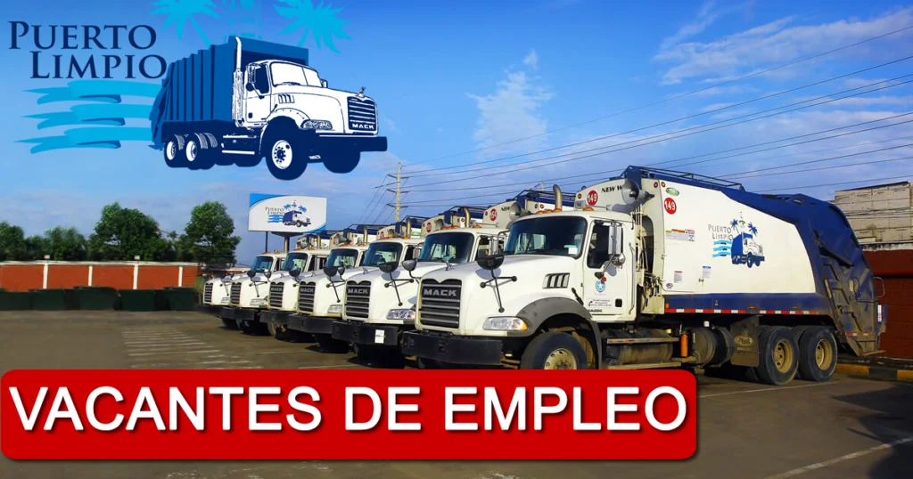 Se Dispone de Nuevas Vacantes en Consorcio Puerto Limpio