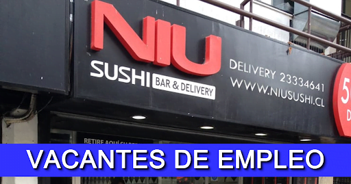 Hoy Nuevas Vacantes de Empleo en Niu Sushi